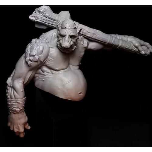 1/10 Scale Assembly Unpainted Resin Bust Kit