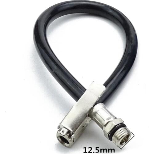 Inflatable Tube Hose Car Tire Air Inflator Hose Inflator Tube Connection Quick Inflation Chuck Locking Air Chuck Bike Motorcycle