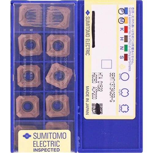 Original Carbide Insert CNC SEMT13T3AGSR ACKACP200ACP300 For Blade Processing