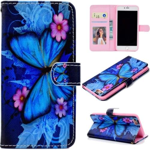 Luxury Leather Phone Case For iPhone 6 Plus 6s Plus Ultra thin Cover Cases With Card Slot Flip Holster for iphone 6 Plus Capa