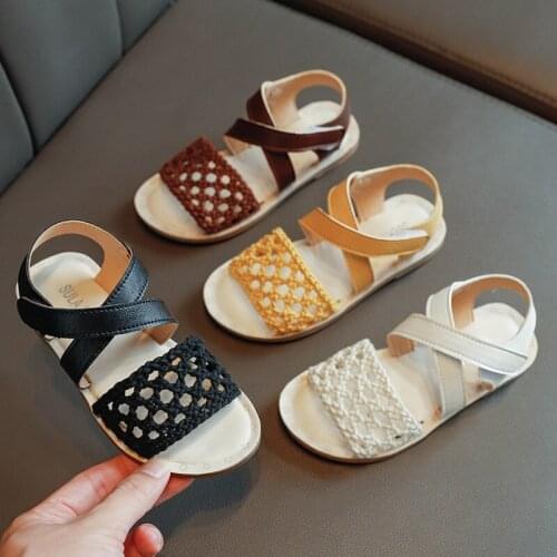 Children girls Shoes For Girl Boy 2021 New Casual Fashion Gladiator Active Kid Baby Toddler Leather sandals