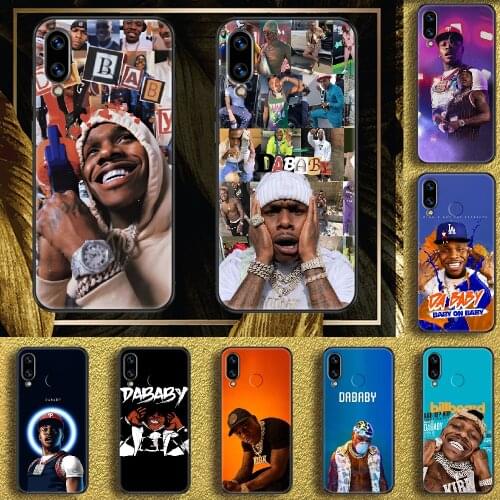 Rapper Dababy Baby Jesus Phone case For Huawei Honor 6 7 8 9 10 10i 20 A C X Lite Pro Play black fashion coque silicone cover