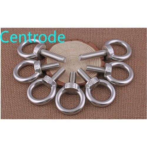 304stainless steel ring screw lengthening ring bolt M3M4M5M6M8M10M12M14M16M18M24 1pcs