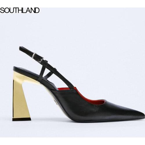 SOUTHLAND summer shoes england style simple white shoes women thick sole genuine leather women shoes sneakers