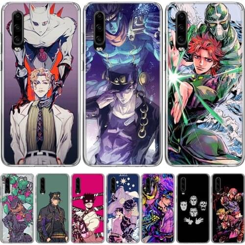 JoJo Bizarre Adventure Anime Phone Case for Huawei P40 P30 P20 Mate 30 20 10 Pro P10 Lite P Smart Z + 2019 Gift Coque Cover Capa