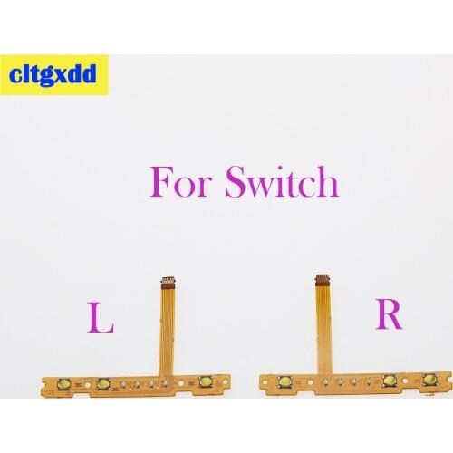 Cltgxdd NEW Replacement part SL SR Button Flex Cable for Nintendo NS Switch Joy-Con left right Button Key Flex Cable