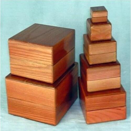 Nest of Boxes - Wooden,Magic Tricks,Stage Magic,Close Up,illusions,Comedy,Interactive,Magia Toys,Joke,Classic Magie