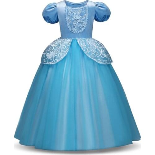 Kids Girls Cosplay Fairy Princess Dress New Year Children Cloting 3-8 Years Girl Birthday Party Princess Dresses Christmas Dress