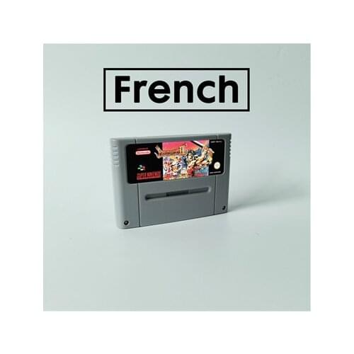 Breath of Fire II 2 - French Language - RPG Game Card EUR Version English Language Battery Save
