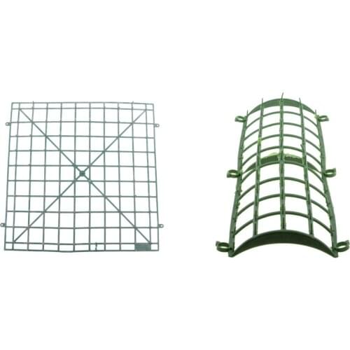 Artificial Flower Wall Plastic Panel Frame Holder For D.I.Y Wedding Decoration Backdrop Main Road Pillar Home Decor Rectangle