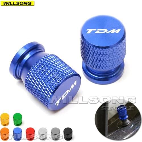 Wheel Tire Tyre Valve Air Port Stem Cover Cap Airtight Plug For YAMAHA TDM900/A GT TDM850 Motorcycle Accessories