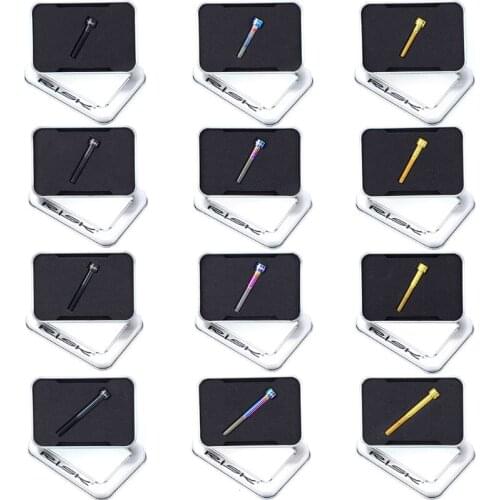 Titanium Alloy Bicycle Headset Cap Fixing Bolts M6x30/35/40/50mm MTB Road Bike Stem Screw High Quality and Brand New