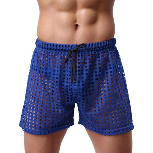 WJ brand Sexy Men Underwear Boxer Shorts Trunks print Mens Boxers cotton Underwear Gay Pouch men Shorts size XXL