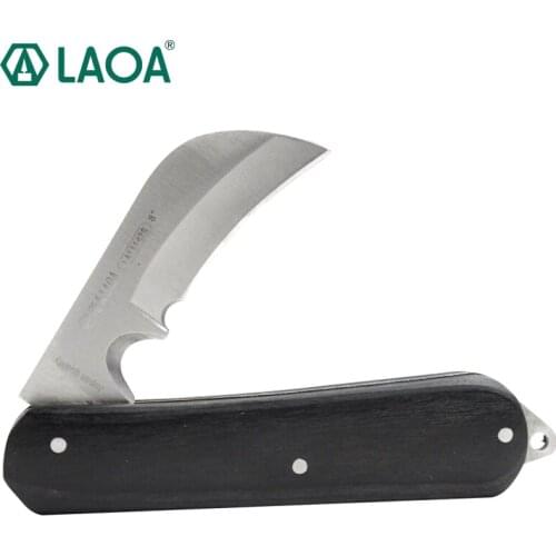 LAOA Cable Cutter Electrician Folding knife Wire Stripper Tools Pocket Knife Jackknife Karambit Tool