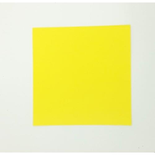 Yellow colors Thickness 3mm size 11"x11" 3D Embroidery foam