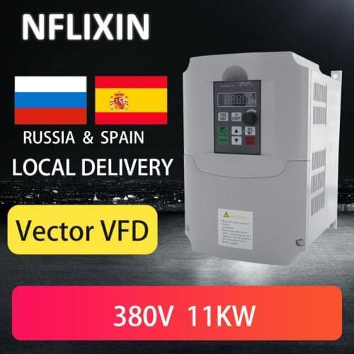 VFD AC 380V 11KW Variable Frequency Drive 3 Phase Speed Controller Inverter Motor VFD Inverter Frequency Converter