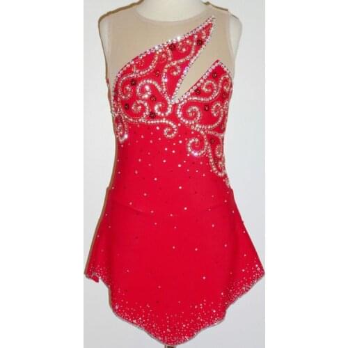 Professional Custom Figure Ice Skating Dresses For Girls New Brand Vogue Figure Skating Competition Dress DR2953