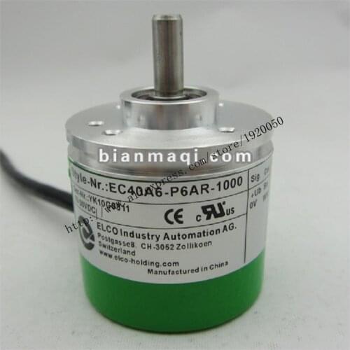 Supply of EC40A6-P6AR-1000 Elco ELCO 1000 line rotary encoder