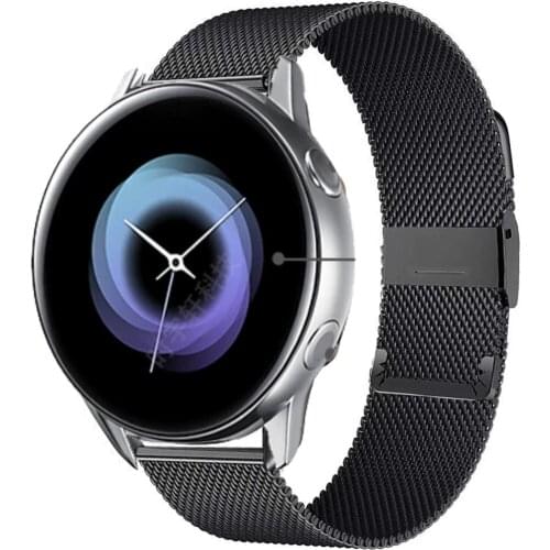 Business Milanese Band For Galaxy watch 3 41mm Sports Strap For Samsung Galaxy active 2 40 44mm Gear S2 Classic Bracelet Correa