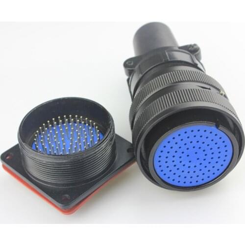 High quality 96 pin Aviation Connector Plug in Round Head for audio snake cable