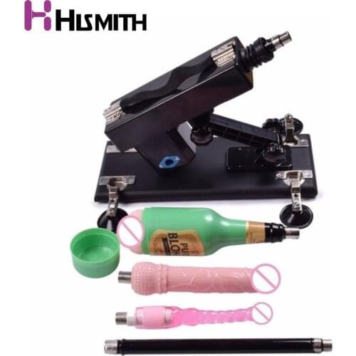 High Speed Powerful Automatic Sex Machine Retractable Masturbation Machine Dildo, Simulating Sexual Vibrator