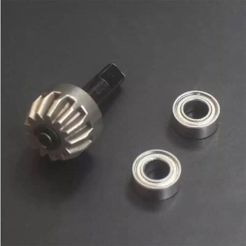 02030 13T Drive Gear Shaft E-Clips Replacement 10x5x4mm Bearings For RC 1/10 HSP Model Car 94111 94123 Buggy Truck Spare Parts
