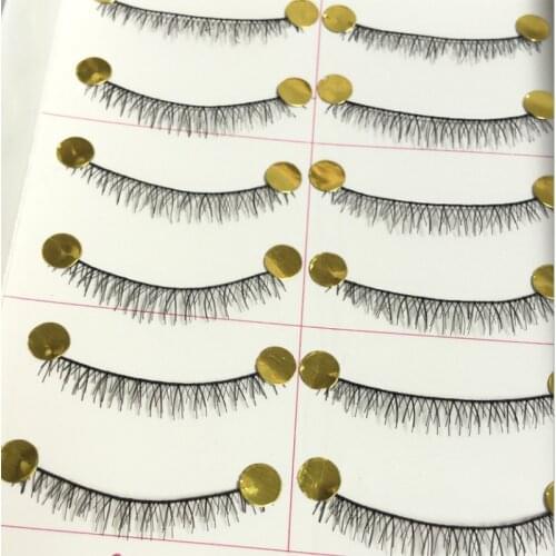 Handmade lower under bottom false eyelash make up fake eye lashes extension cosmetic beauty tools