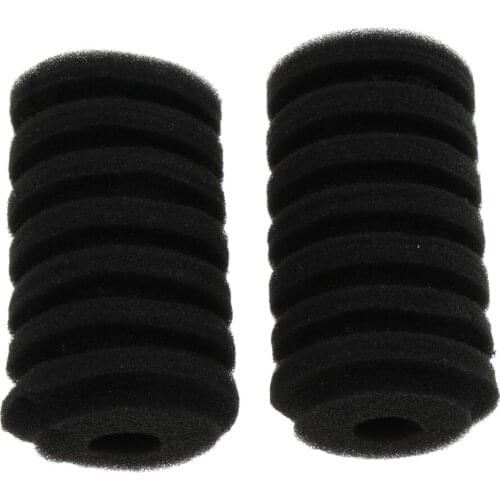 2pcs Aquarium Water Biochemical Filter Sponge Filter Foam Black