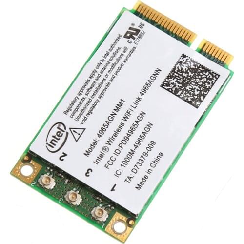 2021 New Dual Band 300Mbps WiFi Link Mini PCI-E Wireless Card for intel 4965AGN NM1