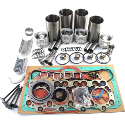 4D34T 4D34 3.9L Engine Rebuild Kit For Mitsubishi Engine Kobelco Fuso Canter Truck Excavator