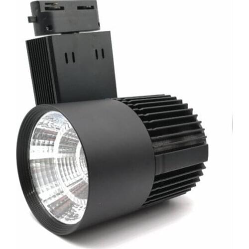 COB source spotlight LED Track Light 20w Rail lights For Pendant Clothes Shop COB Track Light AC85-265V Led SpotLighting