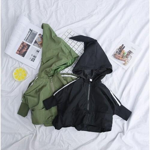 Kids Boys Hooded Jackets 2019 Korean New Children Clothing Baby Boys and Girls Cartoon Casual Coats Toddler Outwear 5 6 7 Years