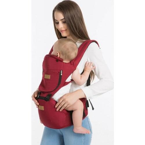 Ergonomic Baby Carrier Infant Baby Hipseat Carrier Baby Hipseat Sling Front Facing Kangaroo Baby Wrap Carrier For Baby Travel