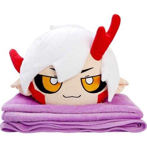 Game Onmyoji Ibaraki-douji Cosplay Plush Doll Throw Pillow Cartoon Sofa Back Cushion Otaku Nap Blanket Home Decor Xmas Toy Gifts