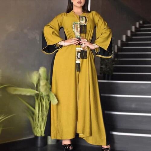 Kaftan Turkey Dubai Abaya For Women Kimono Long Muslim Dress Caftan Marocain Robe Longue Femme Musulmane Robes
