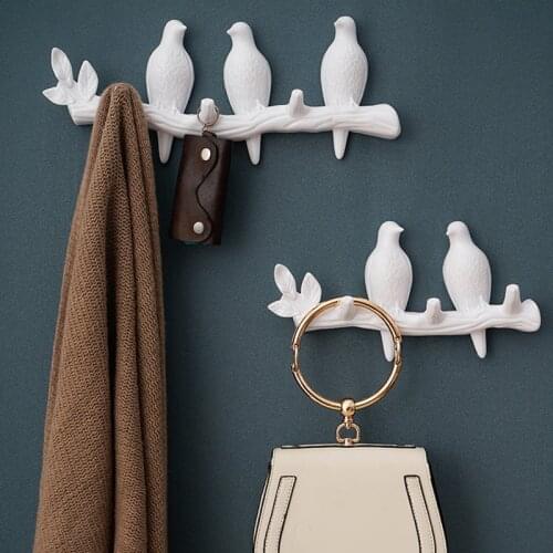 Hook Hanger Behind the Door Clothes Hook Seamless Nails Wall Hanging Clothes and Hats Free Punching Wall Decoration LXY9