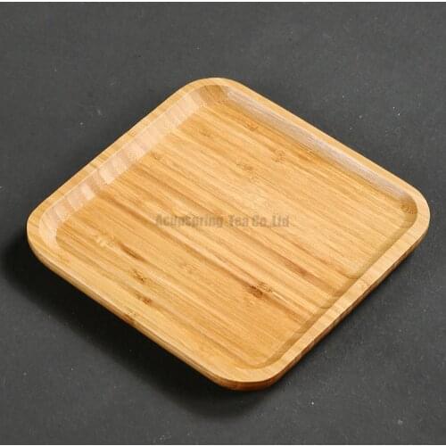 Square Bamboo Tea Tray/Teable/Plate,Chinese Kungfu Tea Ceremony teaset/tool,for puerh/pu'erh/white/green/Oolong/Black/White tea