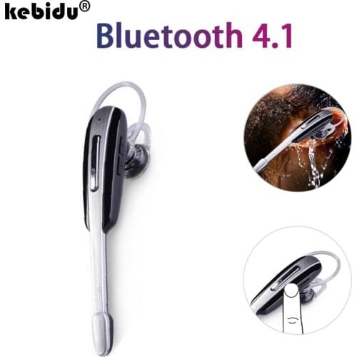 Kebidu Mini Bluetooth Earphone Stereo Bass Bluetooth Headset Handsfree Wireless Earpiece With Mic For All Smart Phones