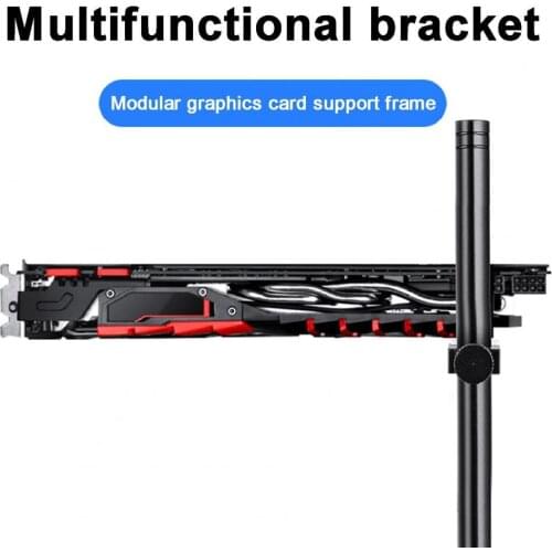 Adjustable Magnetic Aluminum Alloy Graphics Card Storage Holder Stand Bracket