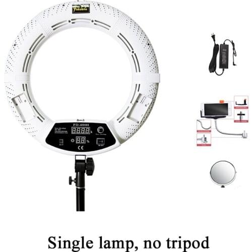 Studio led light ring light lamp Yidoblo FD-480II Ring Light LED camera light video Single Lamp 96W 5500K selfie light