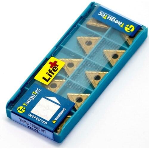 TNMG160408 MT TT8125 R-FS TT8125 R-VF TT8125 10pcs/lot TaeguTec Negative Triangular Lathe Inserts