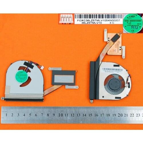 New Laptop Cooling Fan For Lenovo For IdeaPad U330P(Fan + Heatsink) PN:36LZ5TMLV10 AB06505HX050B00