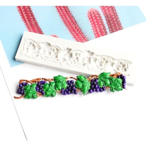 Grape Teng Man Mould DIY Fondant Chocolate Dry Pez Mould Soft Ceramic Resin Mould Home Decor