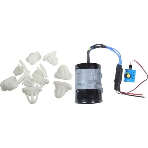 10 Pcs Wheel Arch Trim Clips Plastic Front Rear & 1Pcs Car Electric Turbine Power Turbocharger