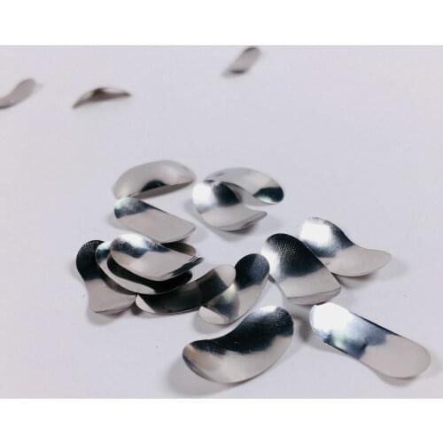 100Pcs Large No Ledge Dental Matrices Sectional Contoured Matrix Refill Stainless Fexible Bands