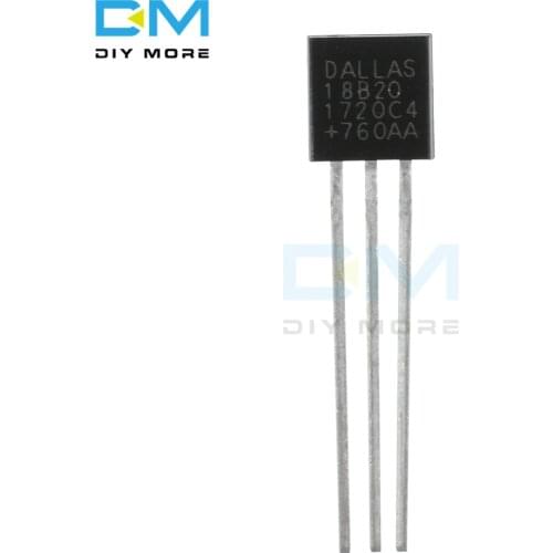 5PCS DS18B20 18B20 TO-92 chips Temperature Sensor IC Programable 3v 5.5v VDD DQ GND 3 PIN 3PIN