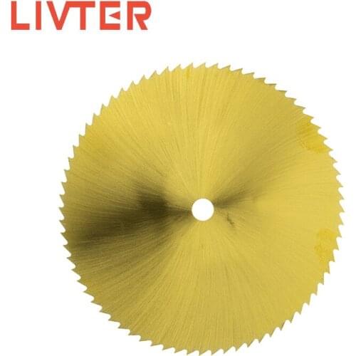 LIVTER HSS hss circular disc saw blade M42 material mini size 2.95inch Power Tools 10pcs freeshipping 72T superthin freeshipping