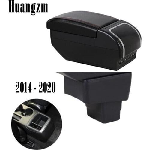 For CX-3 CX 3 CX3 armrest box USB Charging interface heighten central Store content cup holder ashtray accessories