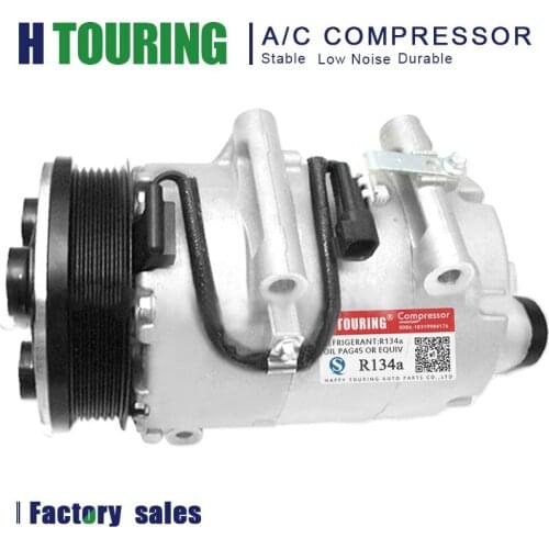 For Ford Focus C-Max 1.8 TDCi 2005-2007 VS16 AC Compressor 4M5H19D629AB 4M5H19D629AC 4M5H19D629AD 3M5H19D629DC 3M5H19D629DD 6PK