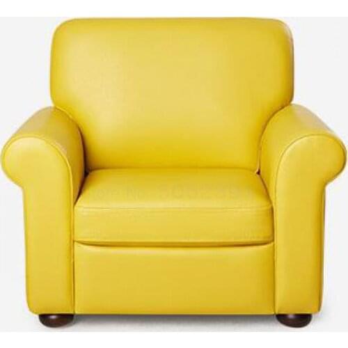 Leather Childrens Sofa Reading Chair Baby Sofa Lovely Lazy Little Sofa Tatami Xj